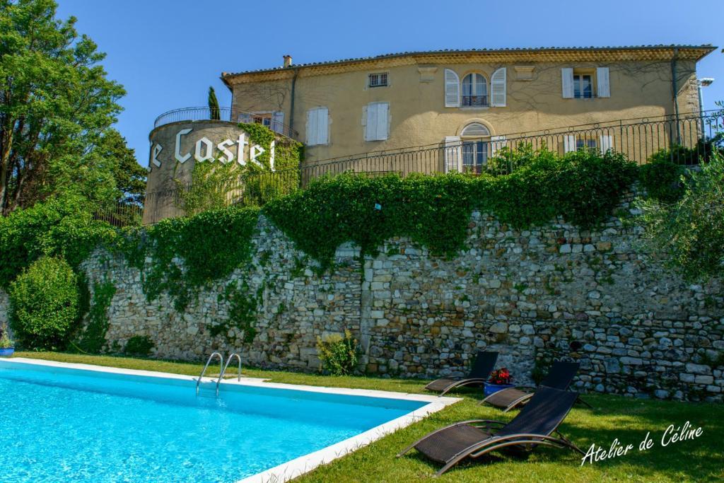 فندق Le Castel Du Mont Boise Montboucher-sur-Jabron المظهر الخارجي الصورة